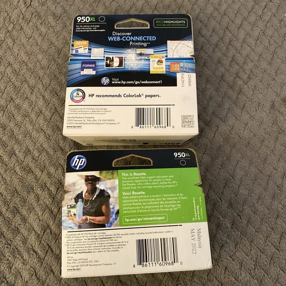 Genuine HP 950XL Black Ink OfficeJet 8110 8620 8600 8625 8700 8610. EXPIRED